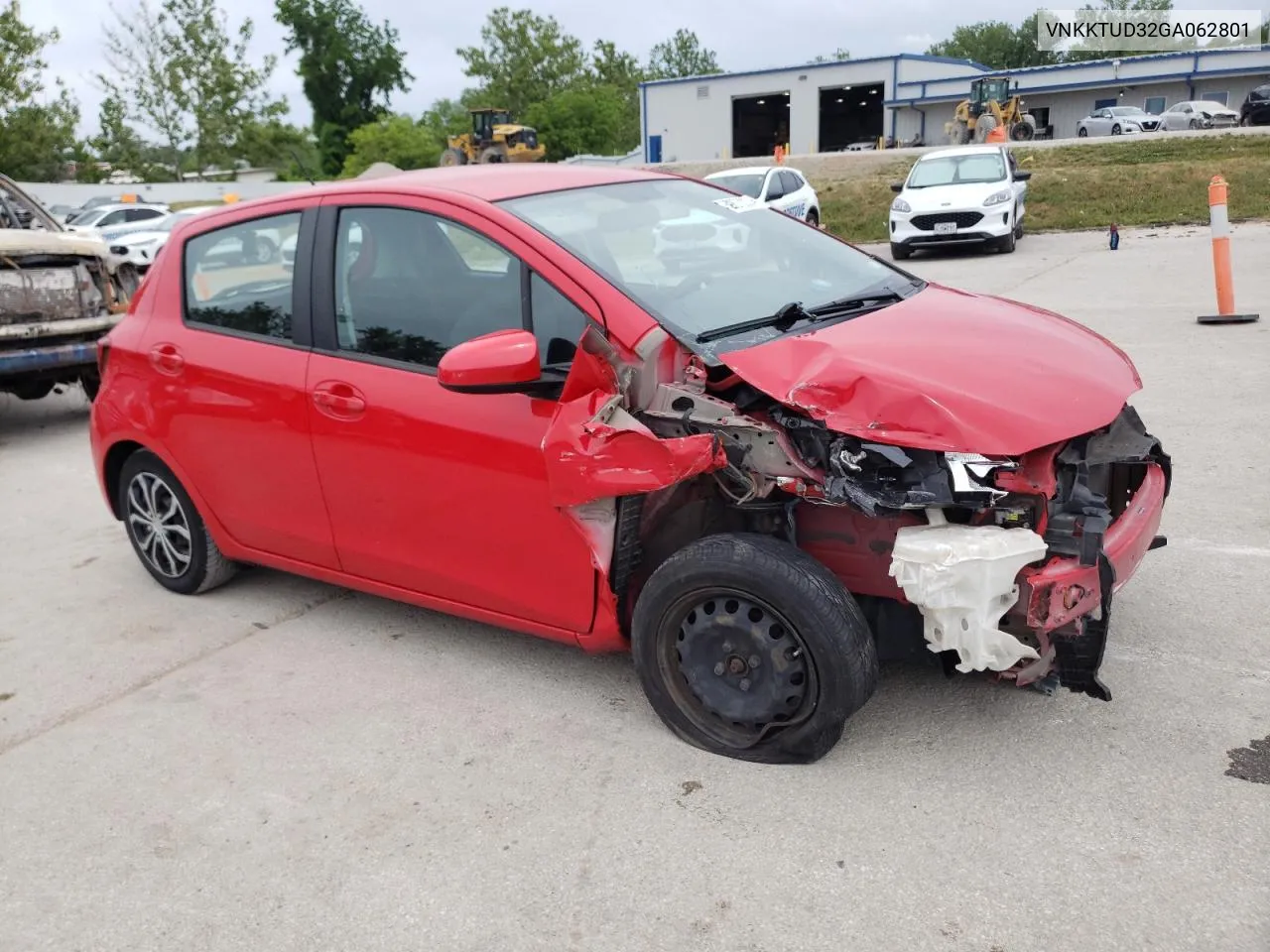 VNKKTUD32GA062801 2016 Toyota Yaris L