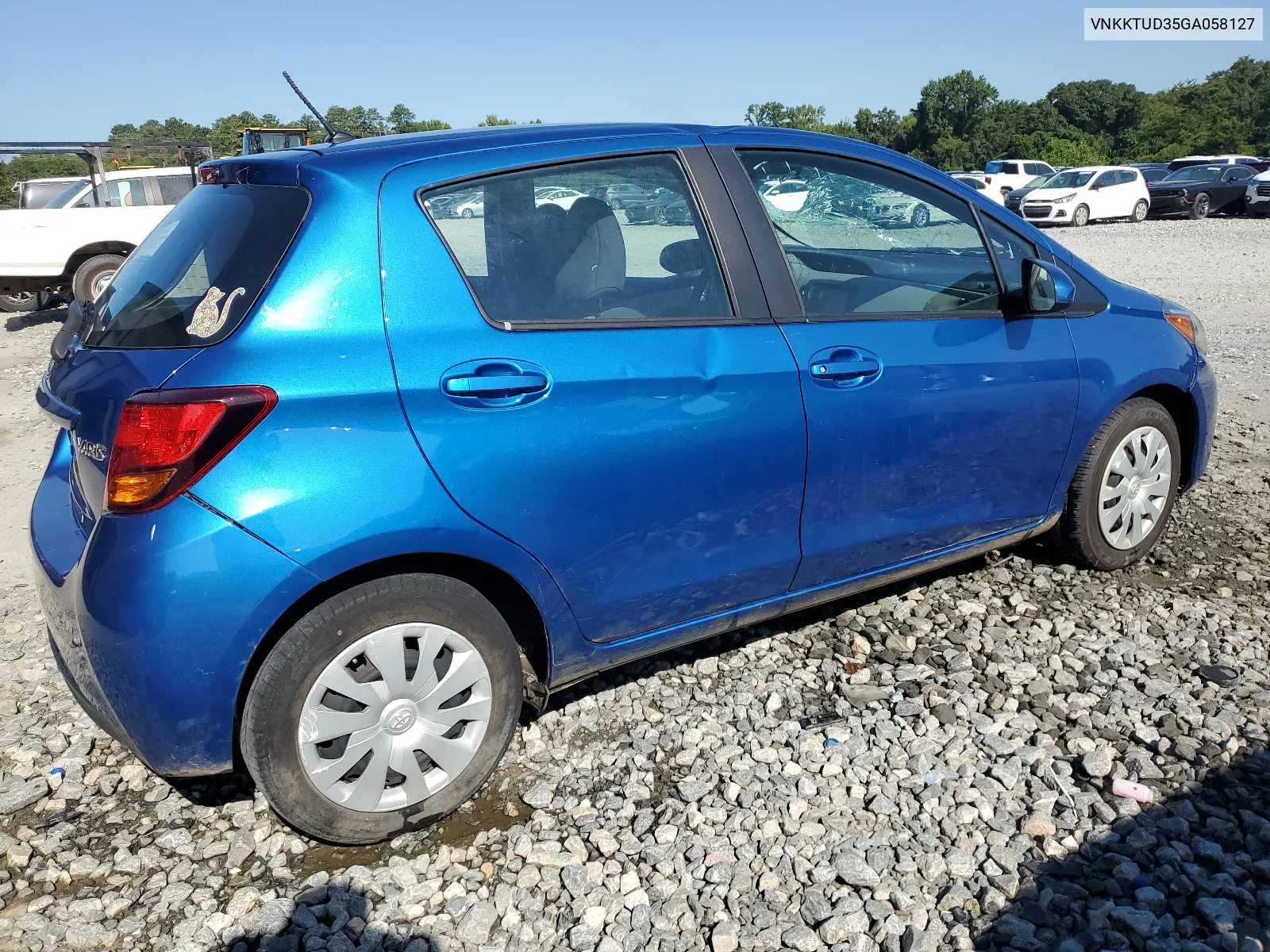 2016 Toyota Yaris L VIN: VNKKTUD35GA058127 Lot: 67969764