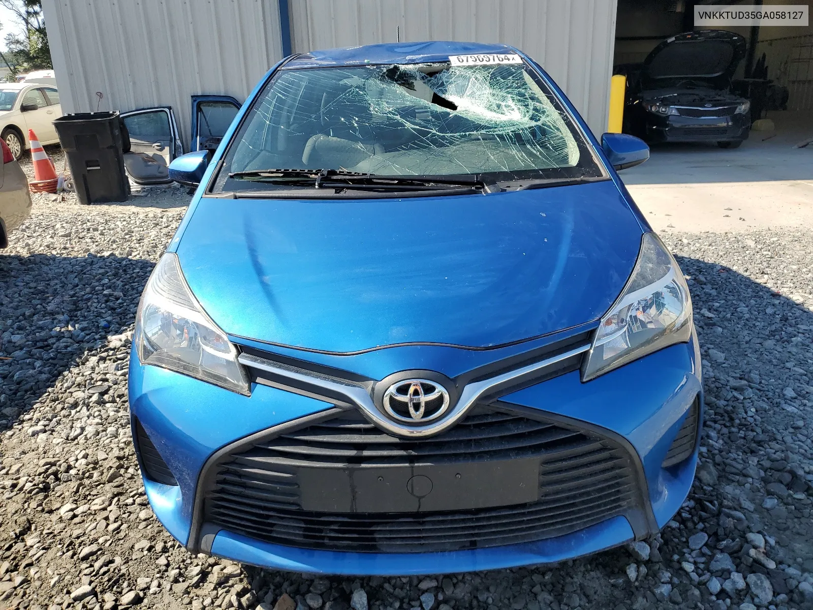 2016 Toyota Yaris L VIN: VNKKTUD35GA058127 Lot: 67969764