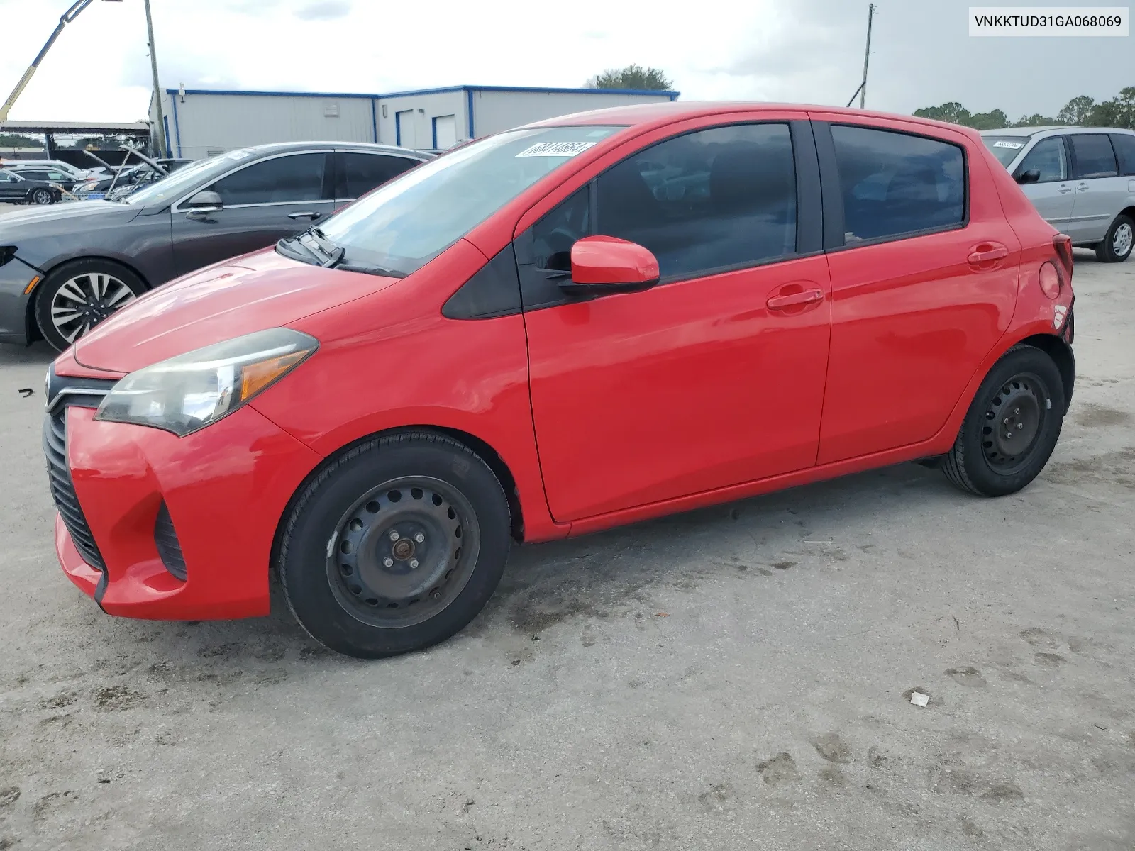 VNKKTUD31GA068069 2016 Toyota Yaris L