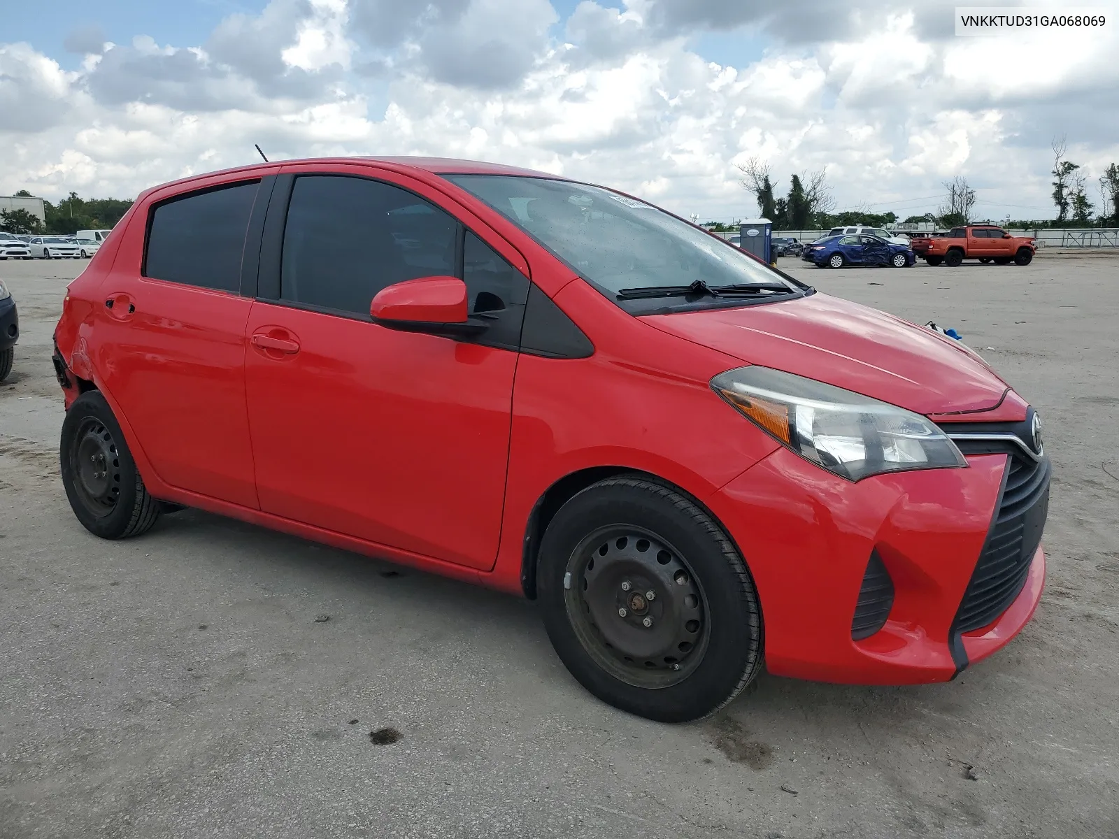 VNKKTUD31GA068069 2016 Toyota Yaris L