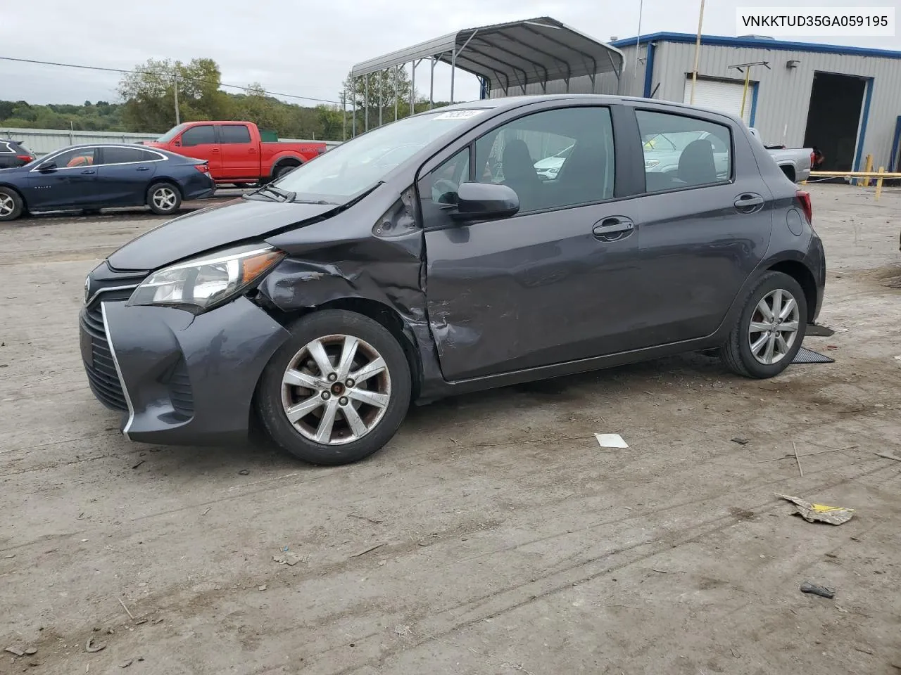 2016 Toyota Yaris L VIN: VNKKTUD35GA059195 Lot: 71929374