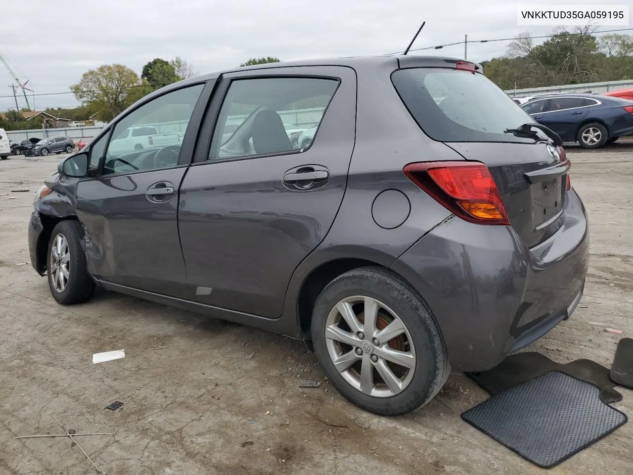 VNKKTUD35GA059195 2016 Toyota Yaris L