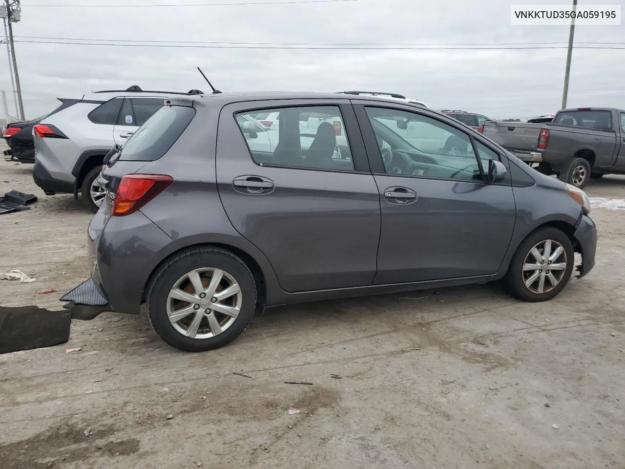 VNKKTUD35GA059195 2016 Toyota Yaris L