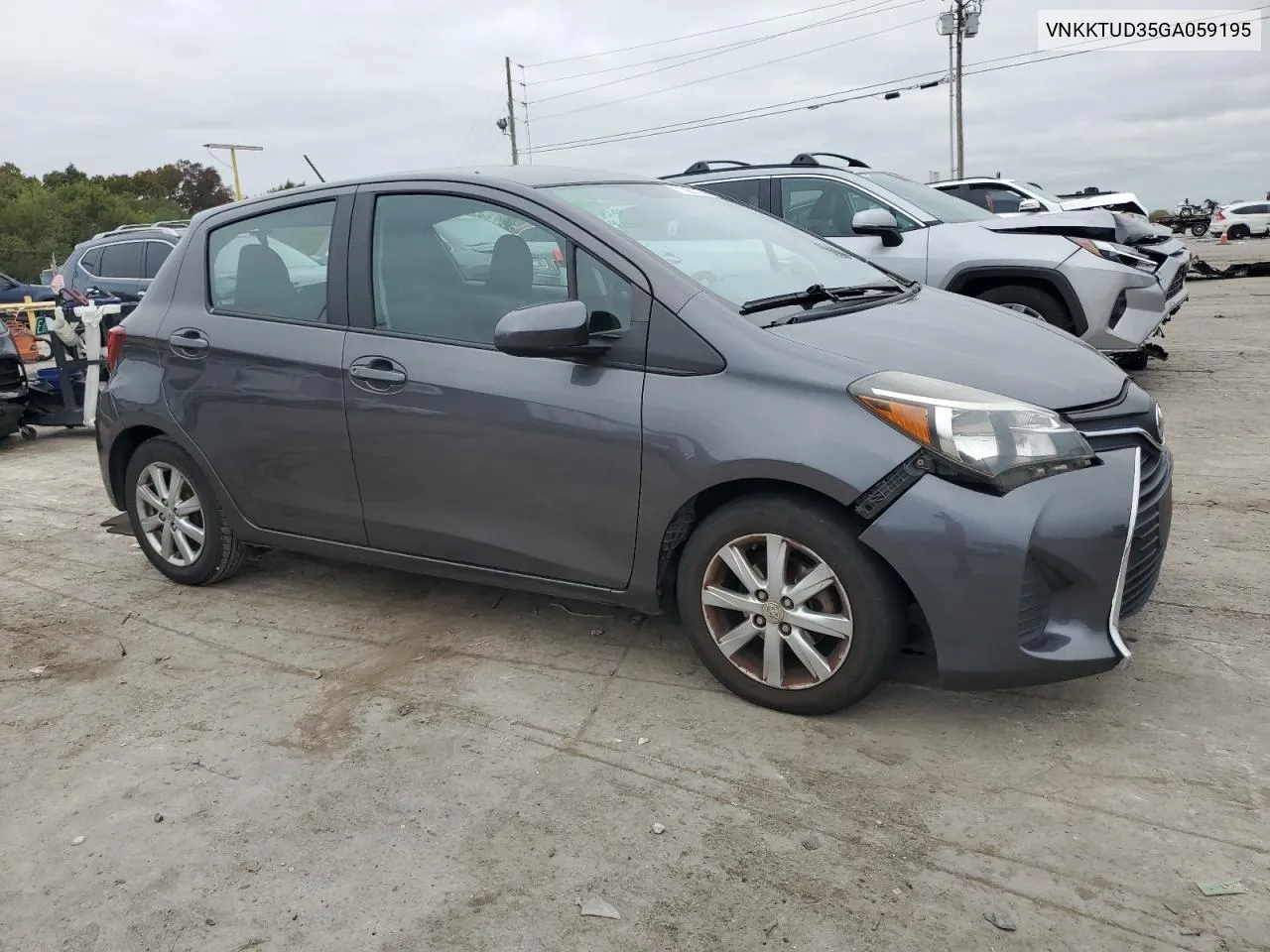 VNKKTUD35GA059195 2016 Toyota Yaris L