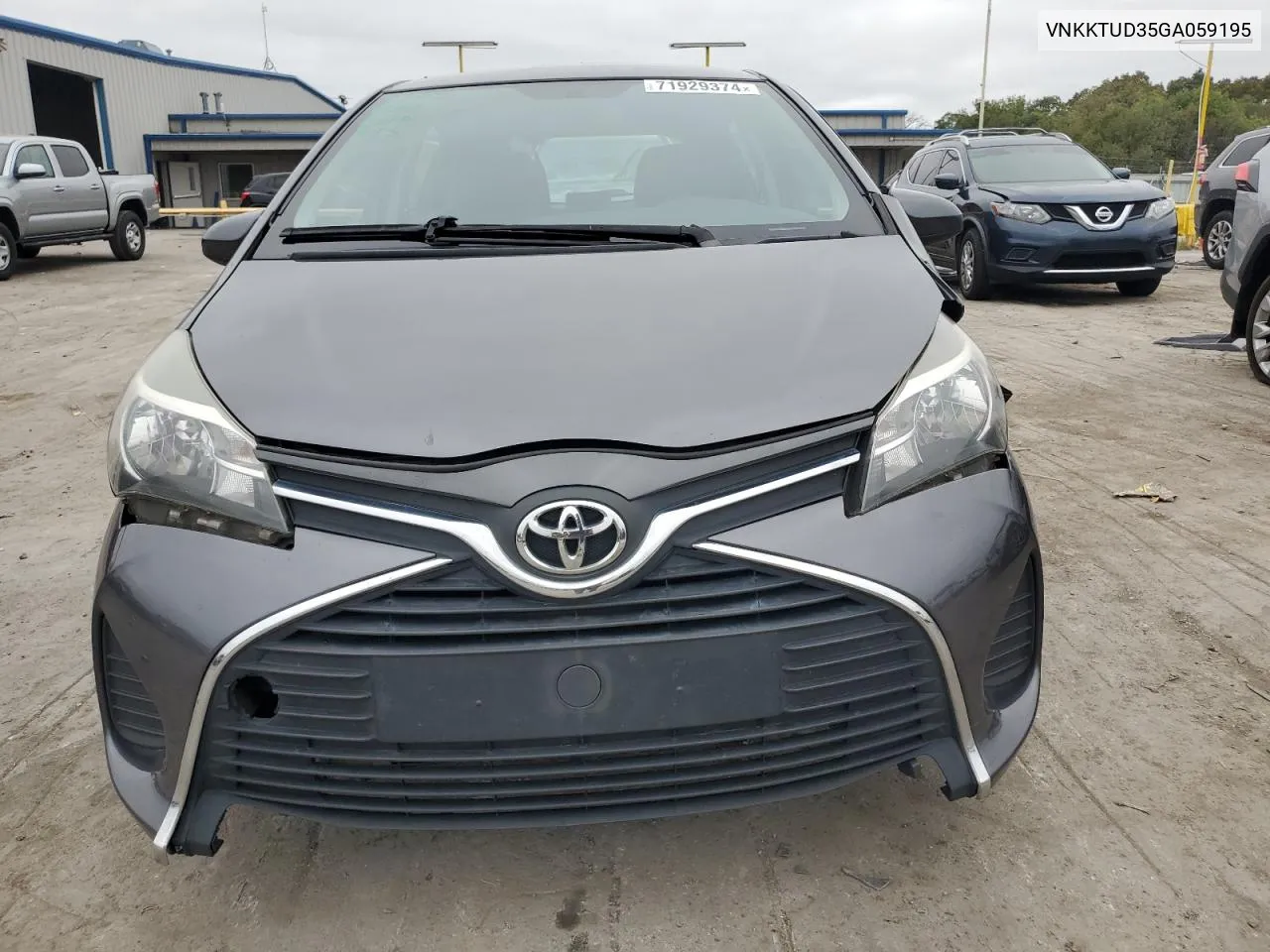 VNKKTUD35GA059195 2016 Toyota Yaris L