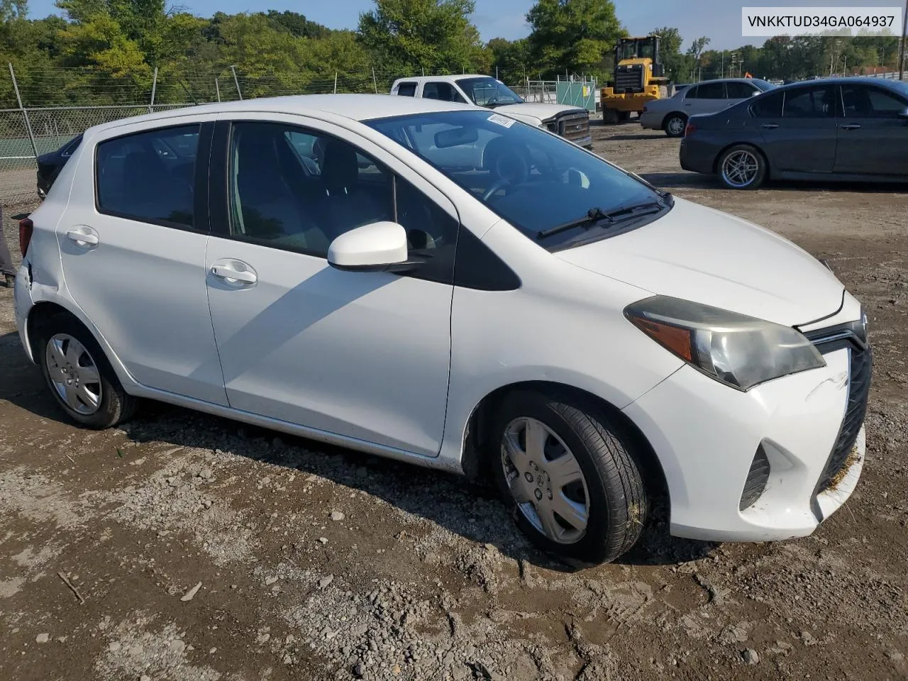 2016 Toyota Yaris L VIN: VNKKTUD34GA064937 Lot: 73980614