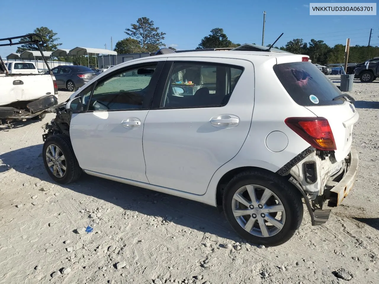 2016 Toyota Yaris L VIN: VNKKTUD33GA063701 Lot: 76258854