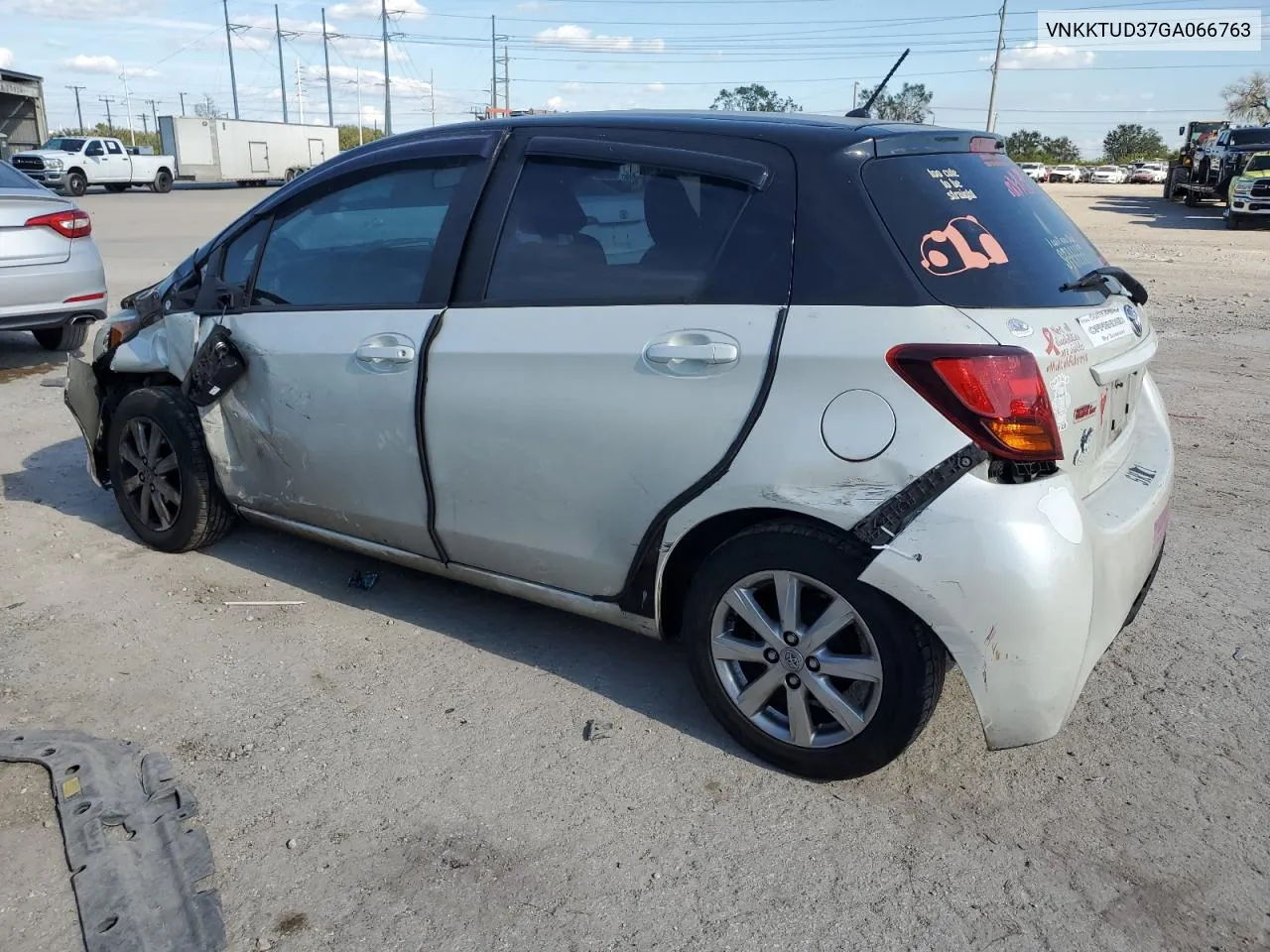 2016 Toyota Yaris L VIN: VNKKTUD37GA066763 Lot: 78041514