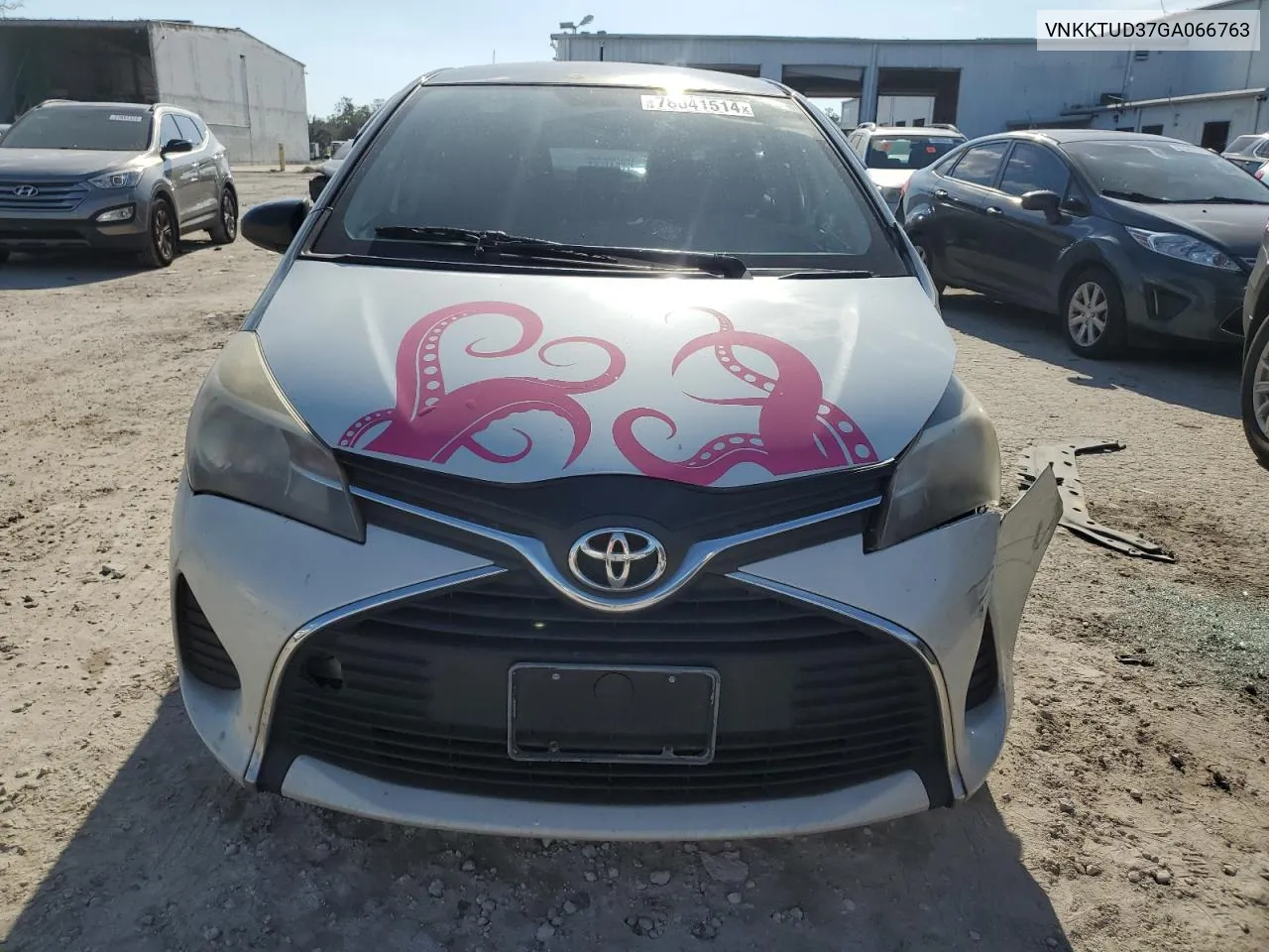 2016 Toyota Yaris L VIN: VNKKTUD37GA066763 Lot: 78041514