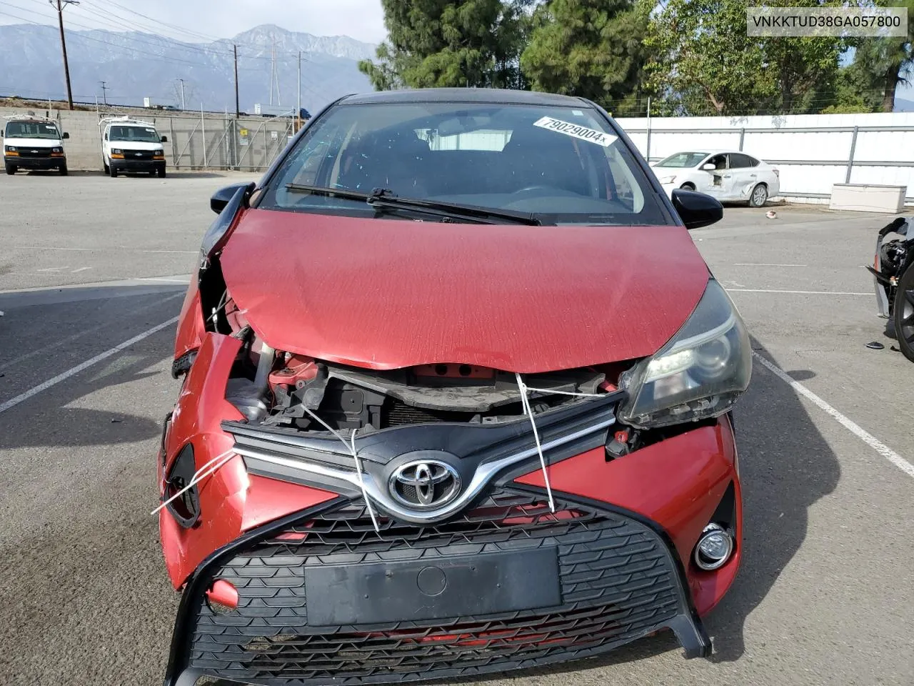 VNKKTUD38GA057800 2016 Toyota Yaris L