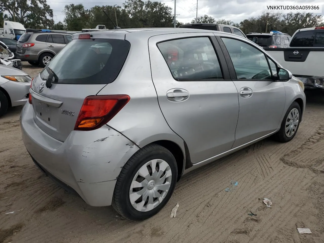 2016 Toyota Yaris L VIN: VNKKTUD36GA059366 Lot: 79245514