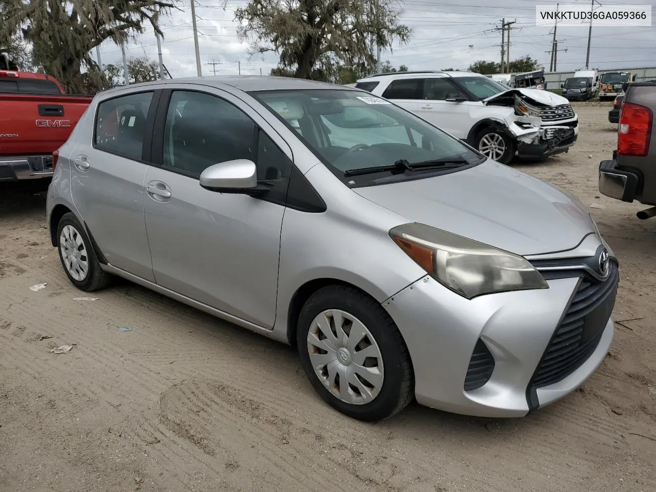 2016 Toyota Yaris L VIN: VNKKTUD36GA059366 Lot: 79245514