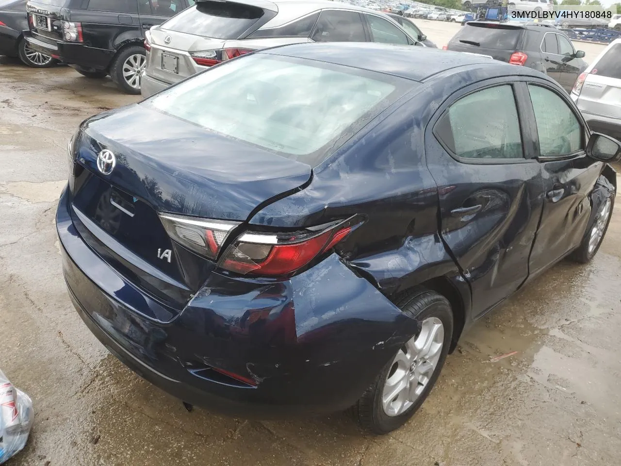 2017 Toyota Yaris Ia VIN: 3MYDLBYV4HY180848 Lot: 51774674