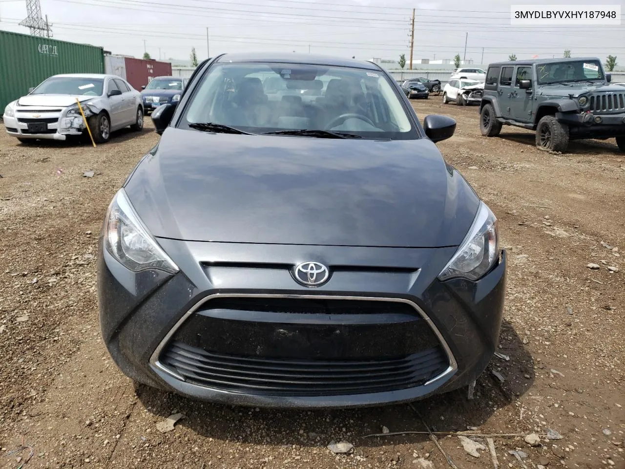 3MYDLBYVXHY187948 2017 Toyota Yaris Ia