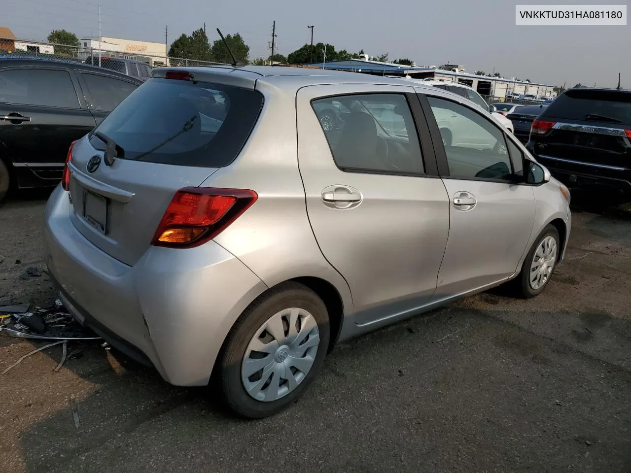 2017 Toyota Yaris L VIN: VNKKTUD31HA081180 Lot: 62287574