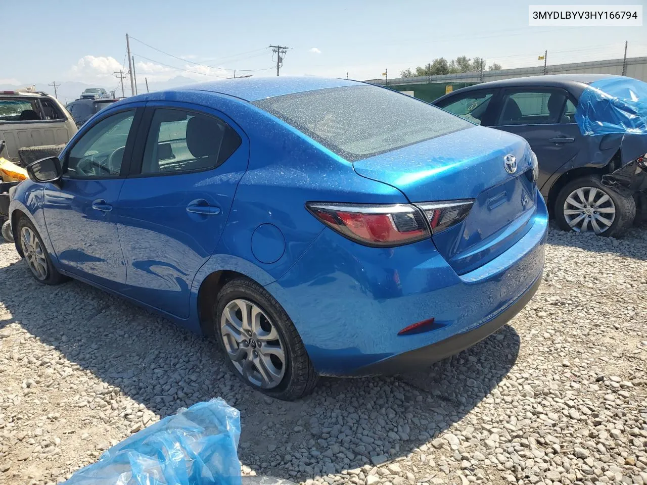 3MYDLBYV3HY166794 2017 Toyota Yaris Ia