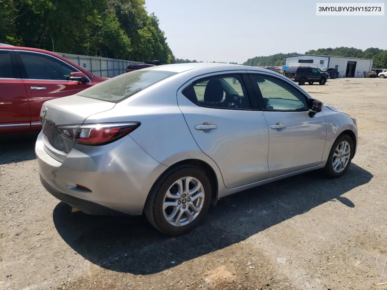 2017 Toyota Yaris Ia VIN: 3MYDLBYV2HY152773 Lot: 66411604