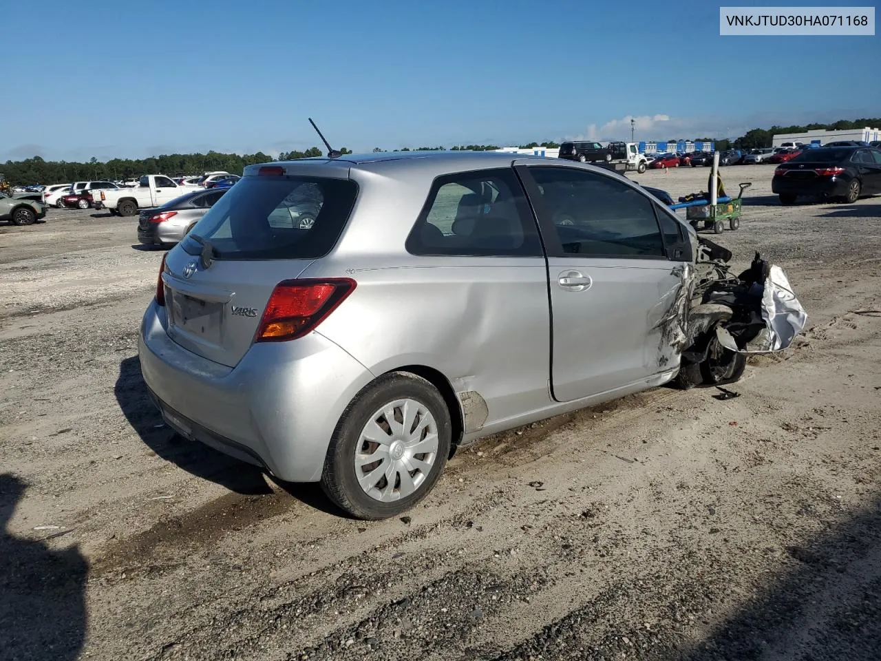 VNKJTUD30HA071168 2017 Toyota Yaris L