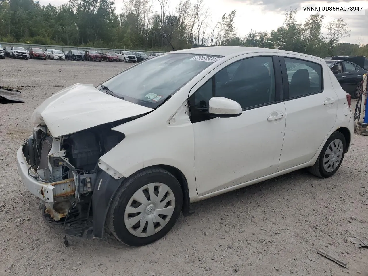 VNKKTUD36HA073947 2017 Toyota Yaris L