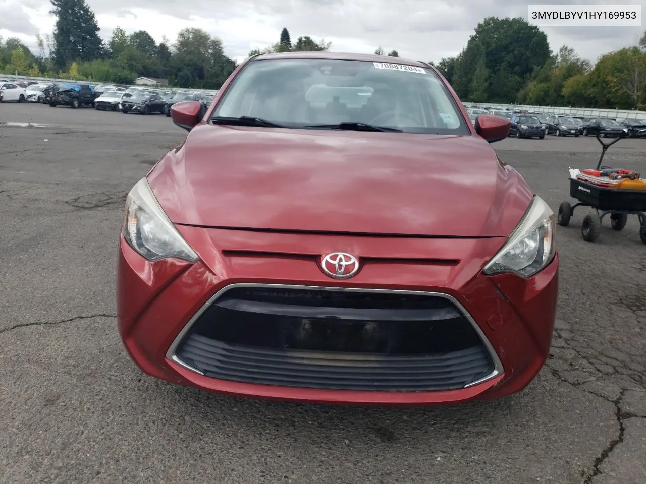 3MYDLBYV1HY169953 2017 Toyota Yaris Ia