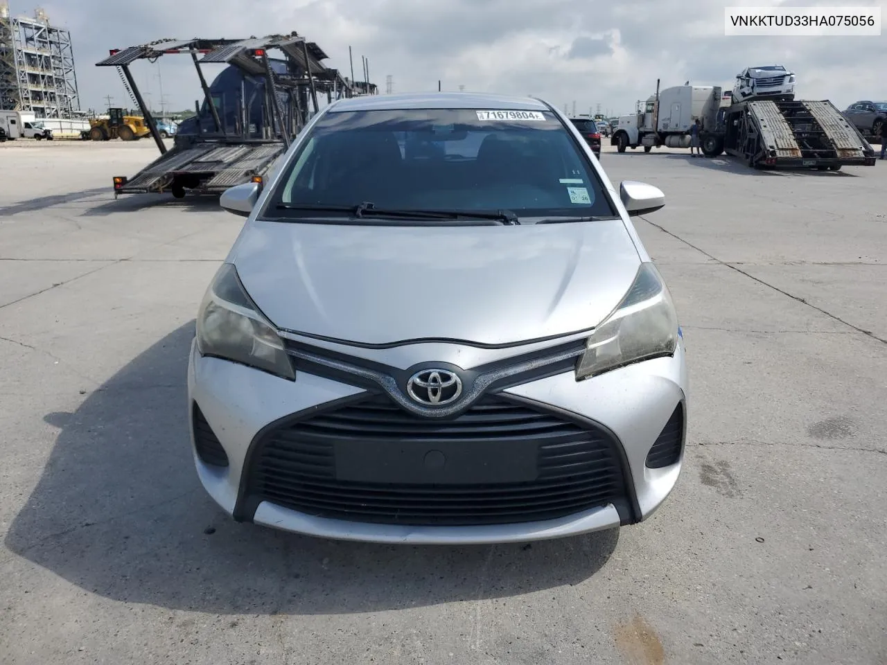 2017 Toyota Yaris L VIN: VNKKTUD33HA075056 Lot: 71679804