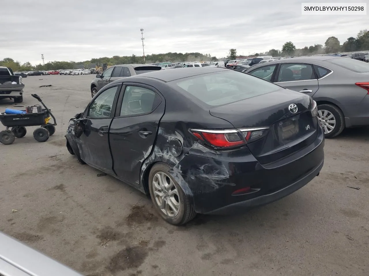 2017 Toyota Yaris Ia VIN: 3MYDLBYVXHY150298 Lot: 72185294