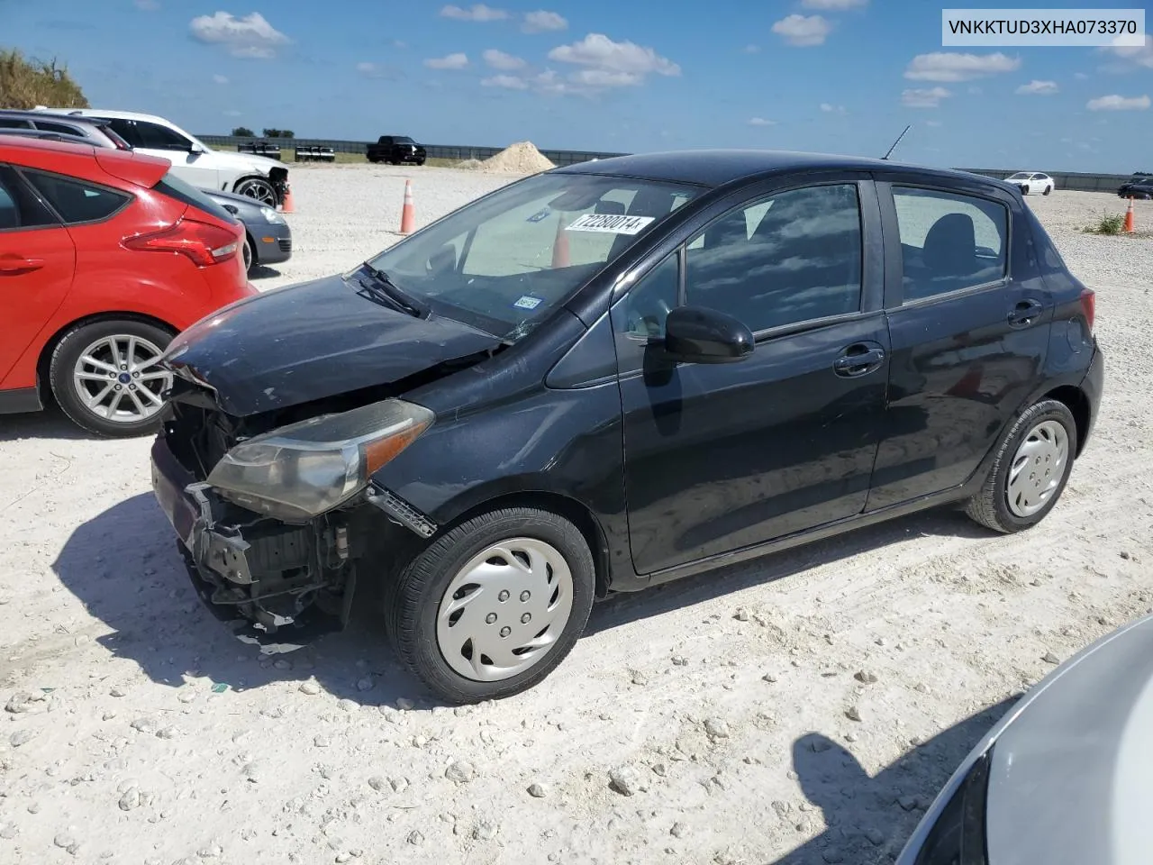 2017 Toyota Yaris L VIN: VNKKTUD3XHA073370 Lot: 72280014