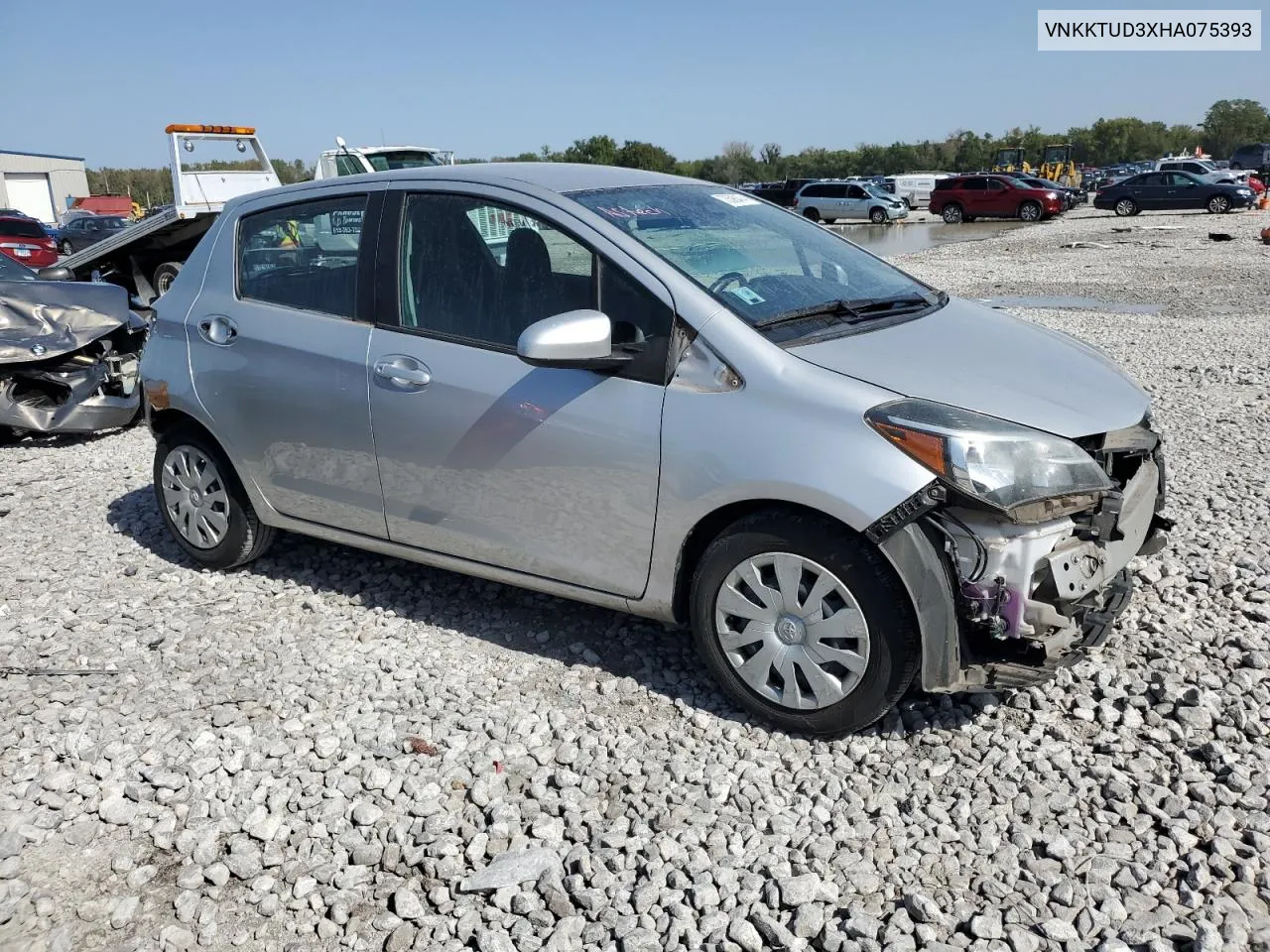 2017 Toyota Yaris L VIN: VNKKTUD3XHA075393 Lot: 73590474