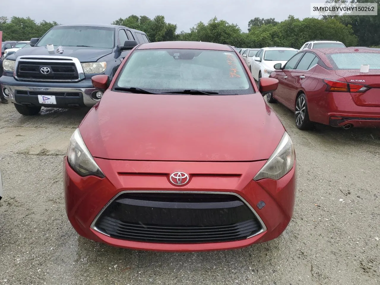 2017 Toyota Yaris Ia VIN: 3MYDLBYV0HY150262 Lot: 74084754