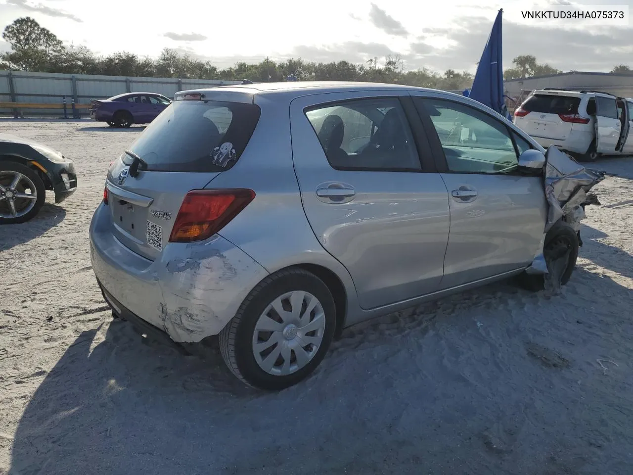 2017 Toyota Yaris L VIN: VNKKTUD34HA075373 Lot: 75069764