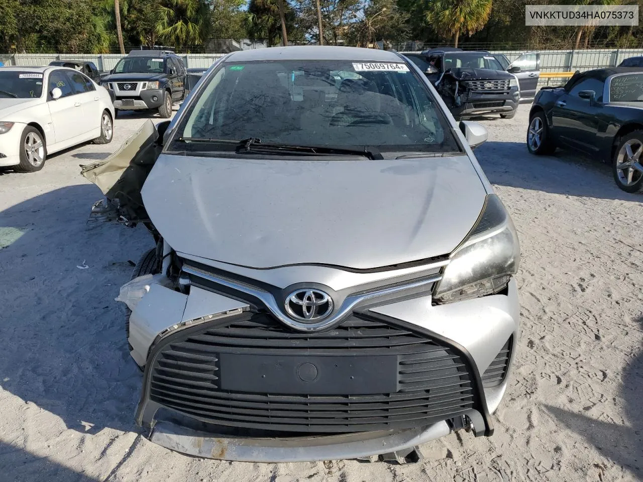 2017 Toyota Yaris L VIN: VNKKTUD34HA075373 Lot: 75069764