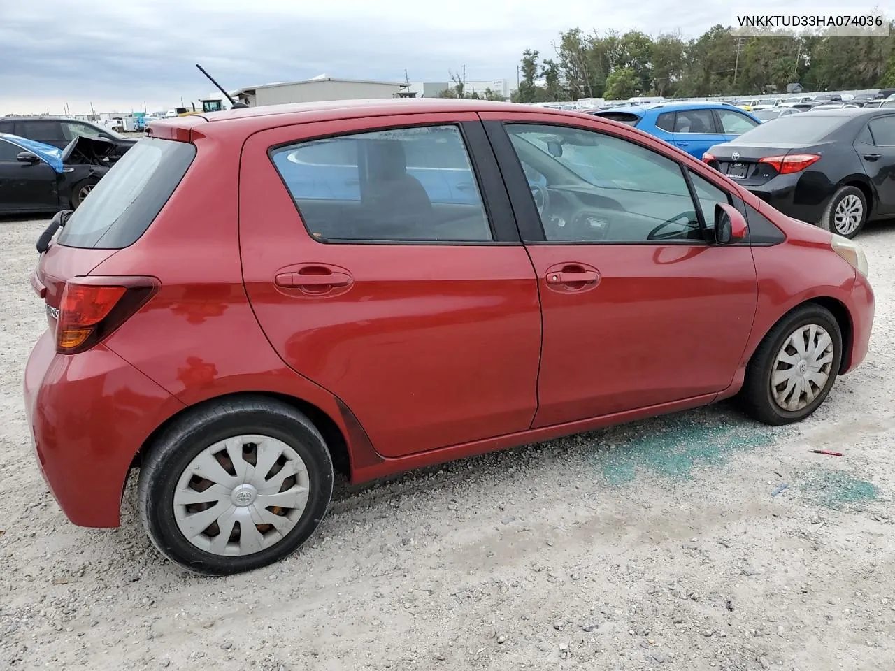 2017 Toyota Yaris L VIN: VNKKTUD33HA074036 Lot: 76191254