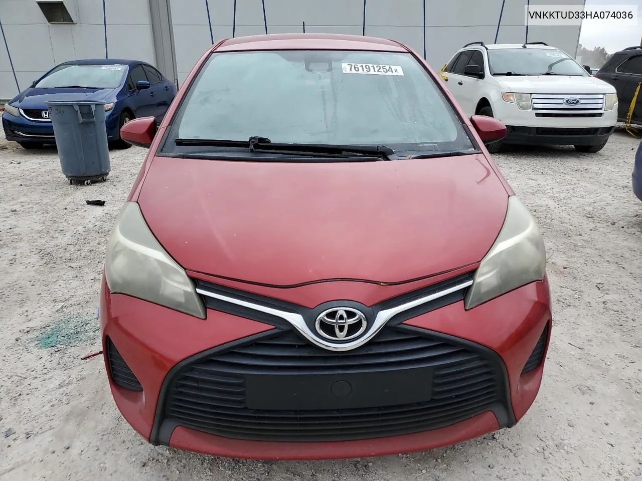 2017 Toyota Yaris L VIN: VNKKTUD33HA074036 Lot: 76191254