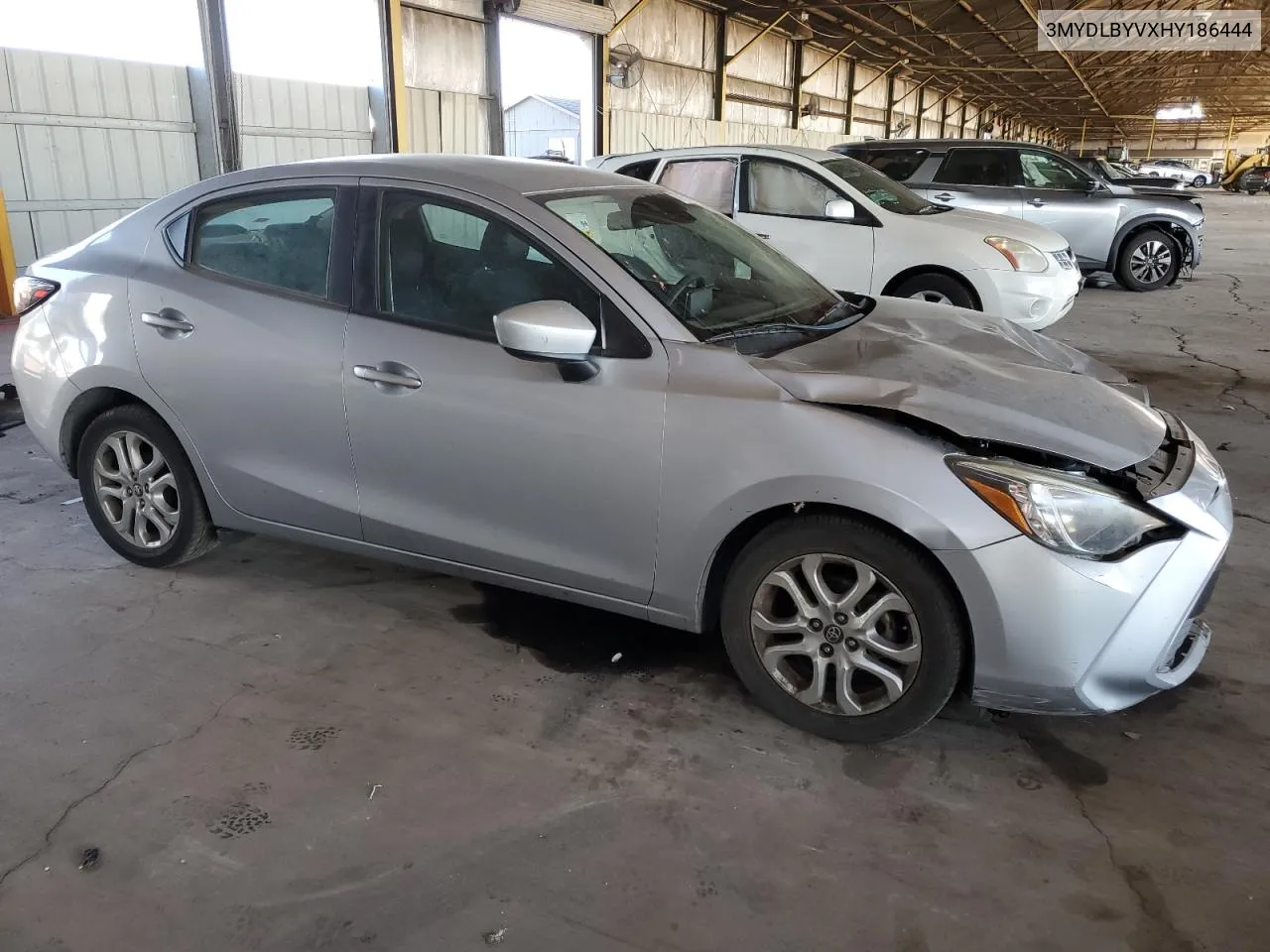 2017 Toyota Yaris Ia VIN: 3MYDLBYVXHY186444 Lot: 77157864