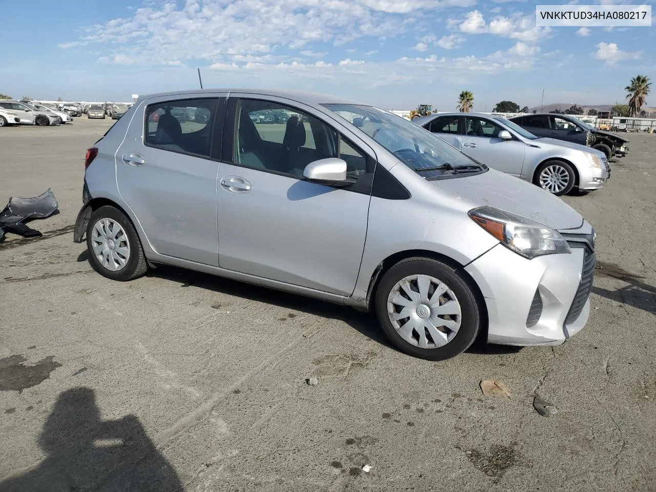 2017 Toyota Yaris L VIN: VNKKTUD34HA080217 Lot: 78160034