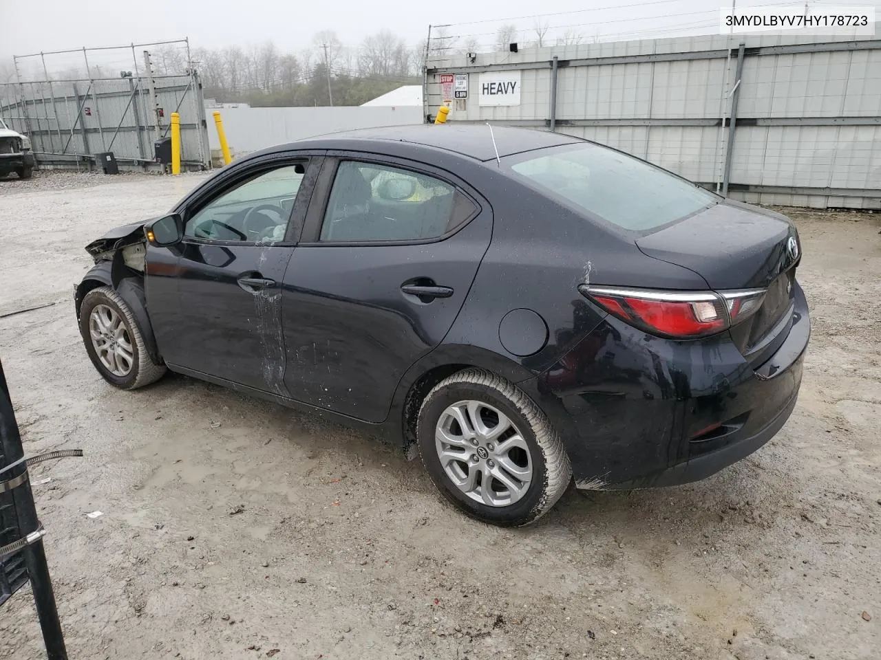 2017 Toyota Yaris Ia VIN: 3MYDLBYV7HY178723 Lot: 78406524