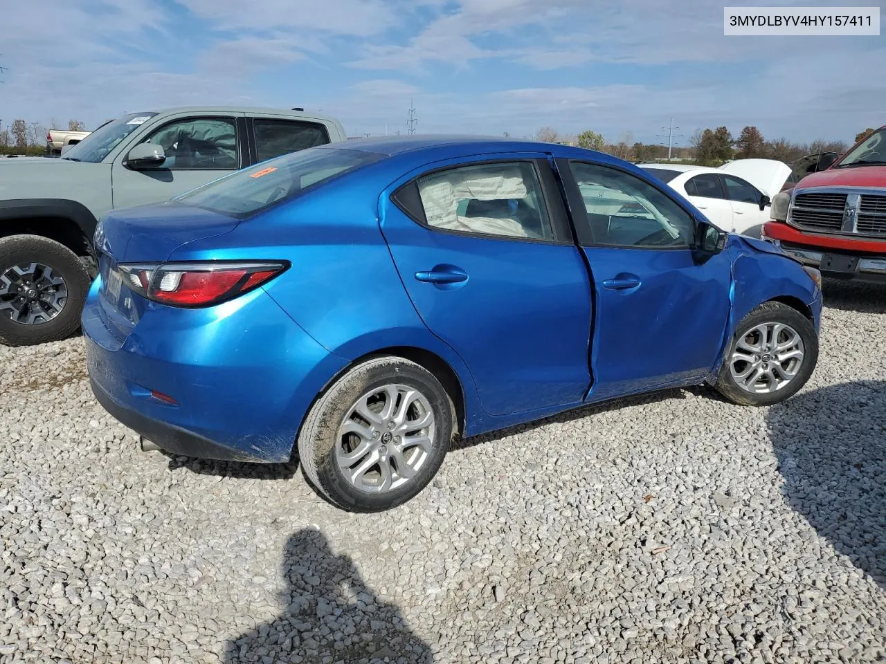 2017 Toyota Yaris Ia VIN: 3MYDLBYV4HY157411 Lot: 79161114