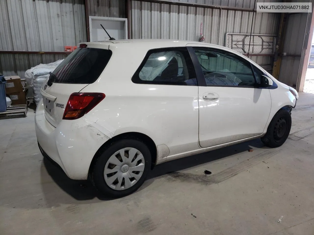 2017 Toyota Yaris L VIN: VNKJTUD30HA071882 Lot: 80086674