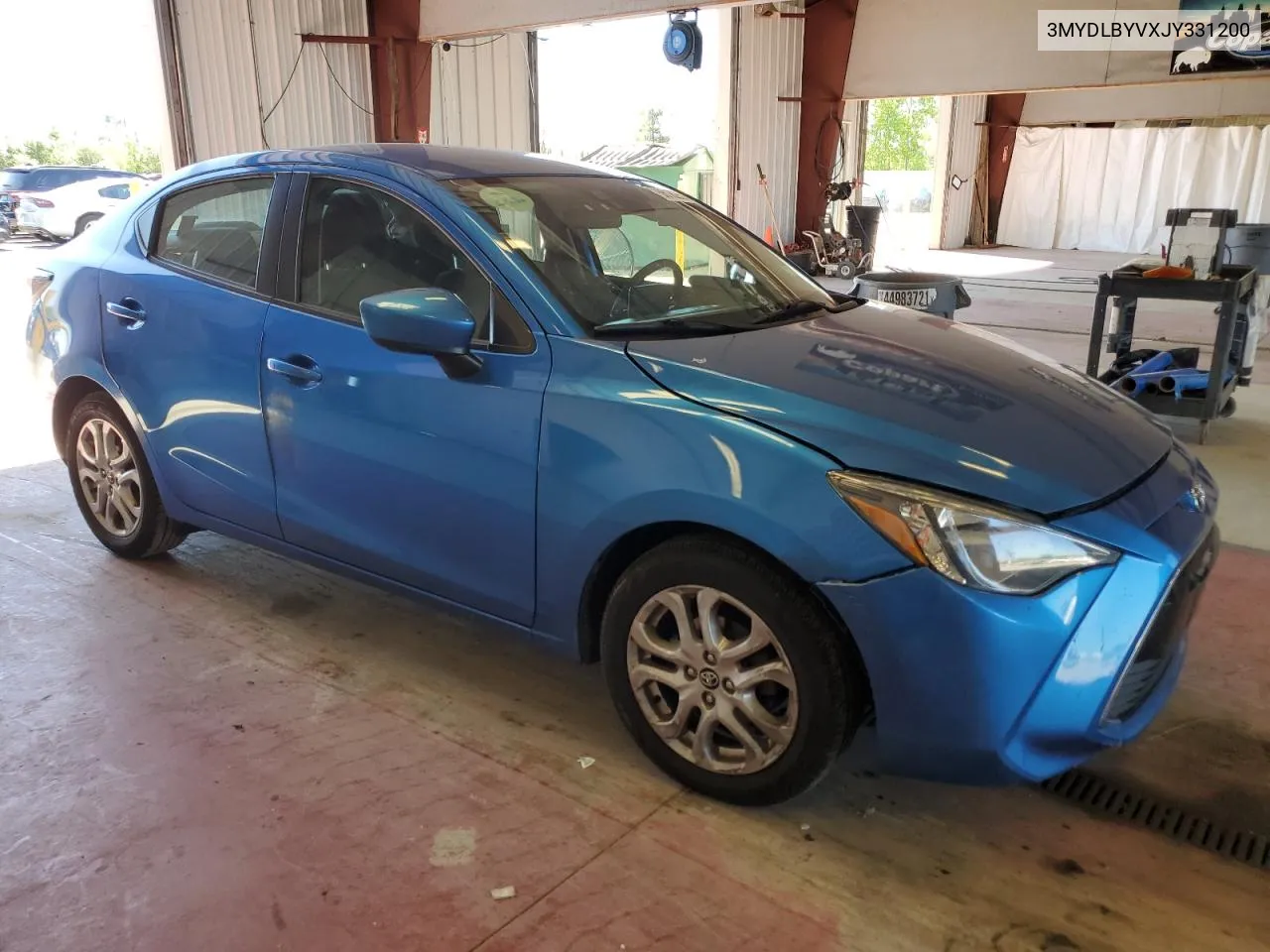 2018 Toyota Yaris Ia VIN: 3MYDLBYVXJY331200 Lot: 56162594