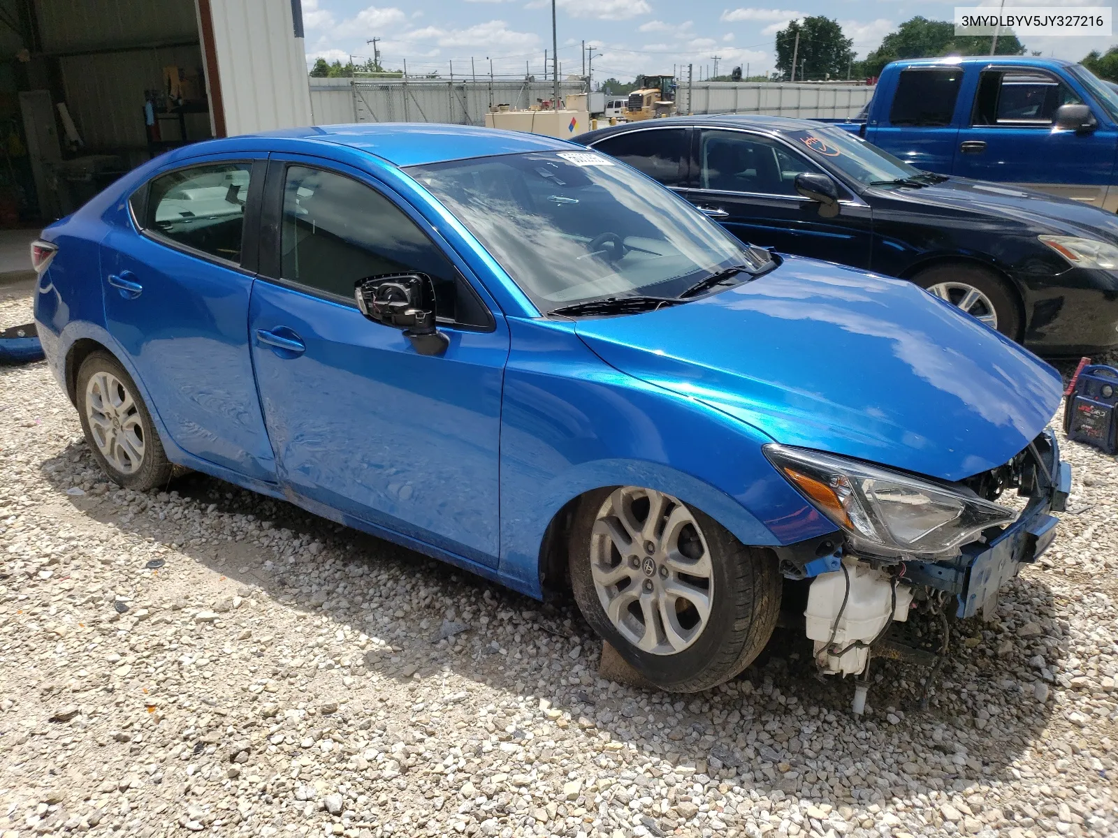 2018 Toyota Yaris Ia VIN: 3MYDLBYV5JY327216 Lot: 67628814