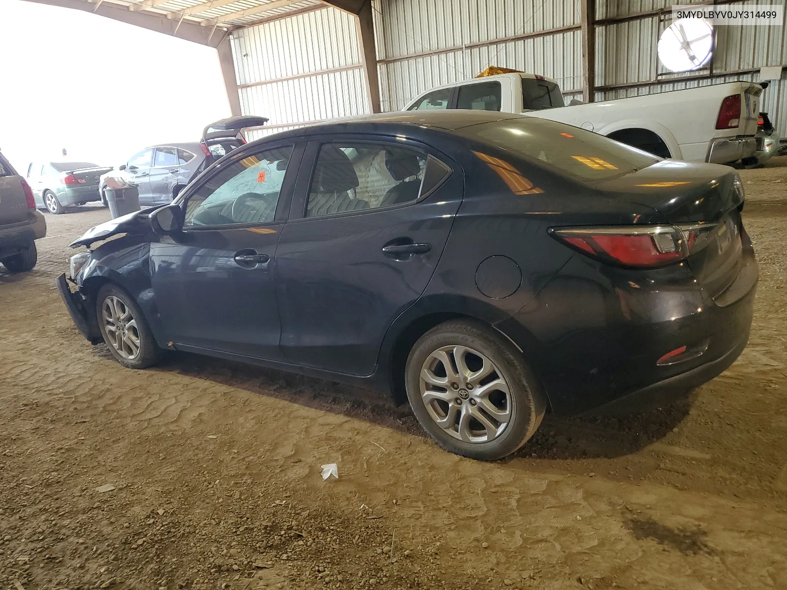 2018 Toyota Yaris Ia VIN: 3MYDLBYV0JY314499 Lot: 68443514