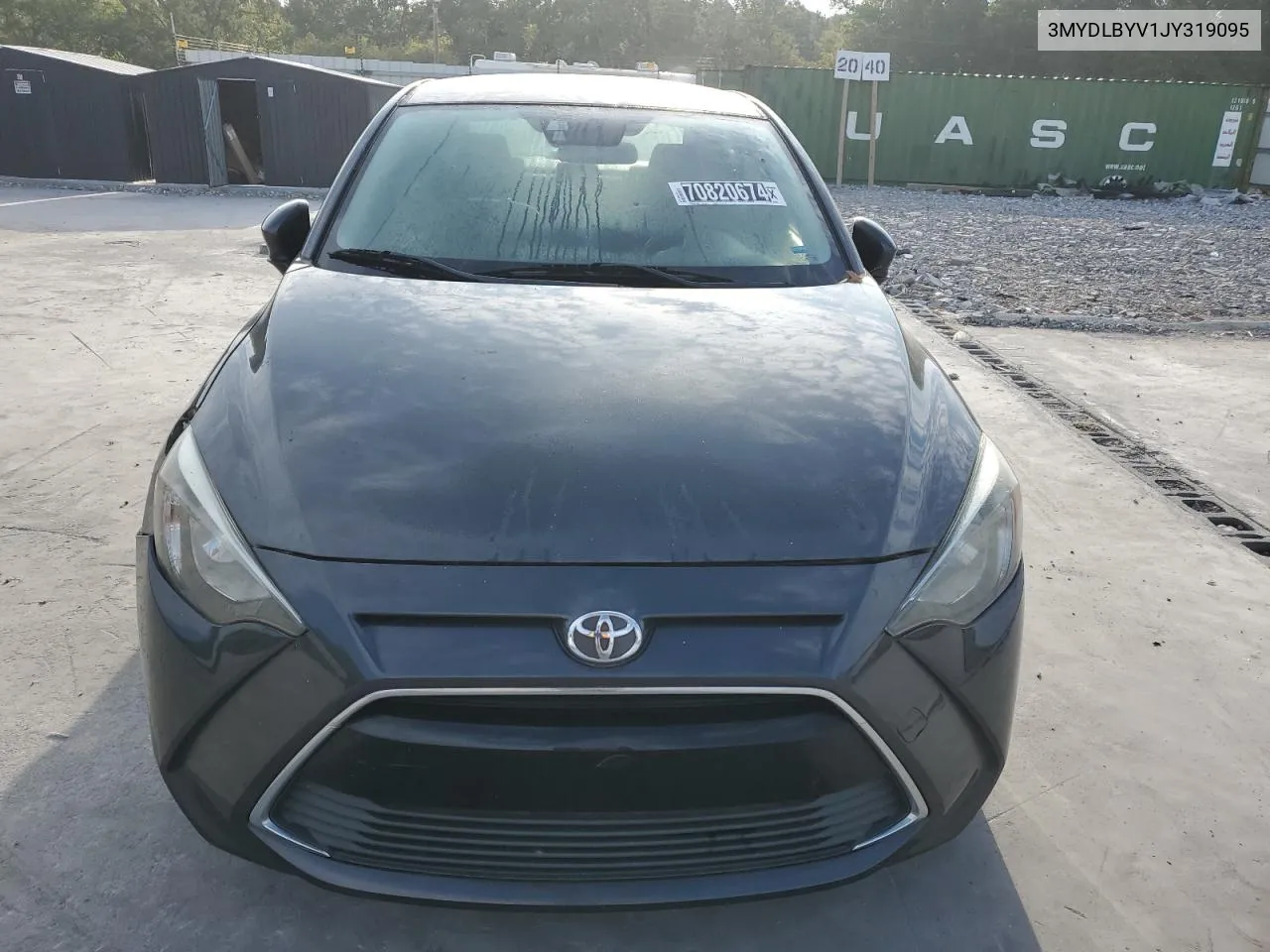 2018 Toyota Yaris Ia VIN: 3MYDLBYV1JY319095 Lot: 70820674