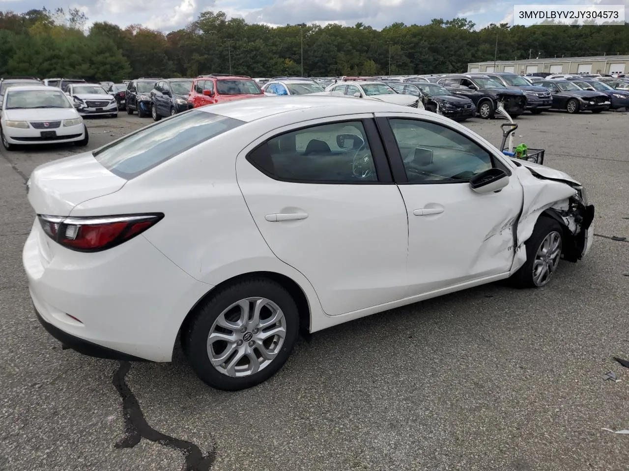 2018 Toyota Yaris Ia VIN: 3MYDLBYV2JY304573 Lot: 73020264