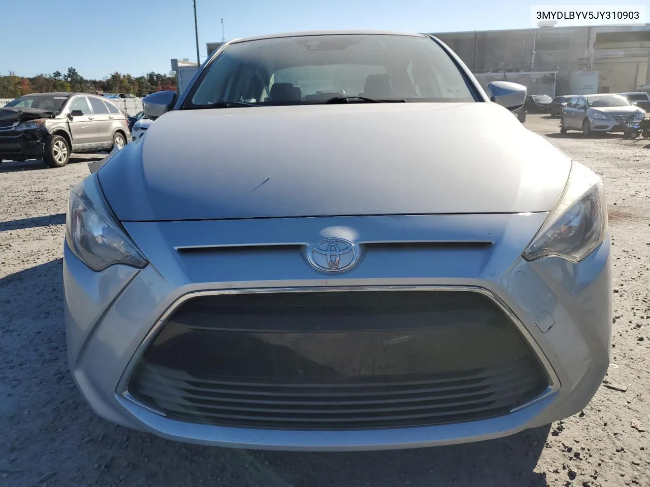 2018 Toyota Yaris Ia VIN: 3MYDLBYV5JY310903 Lot: 76822744