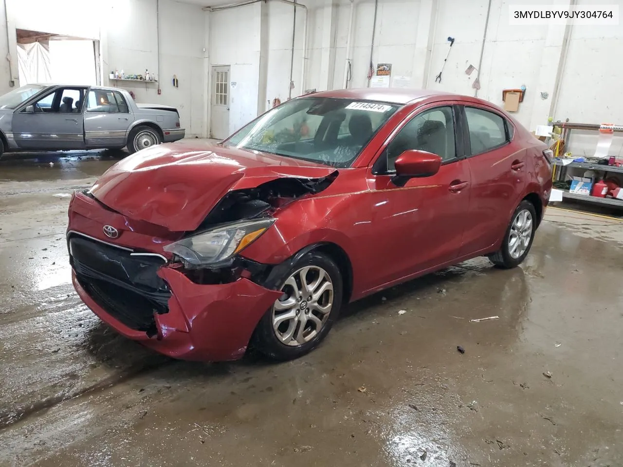 2018 Toyota Yaris Ia VIN: 3MYDLBYV9JY304764 Lot: 77145474