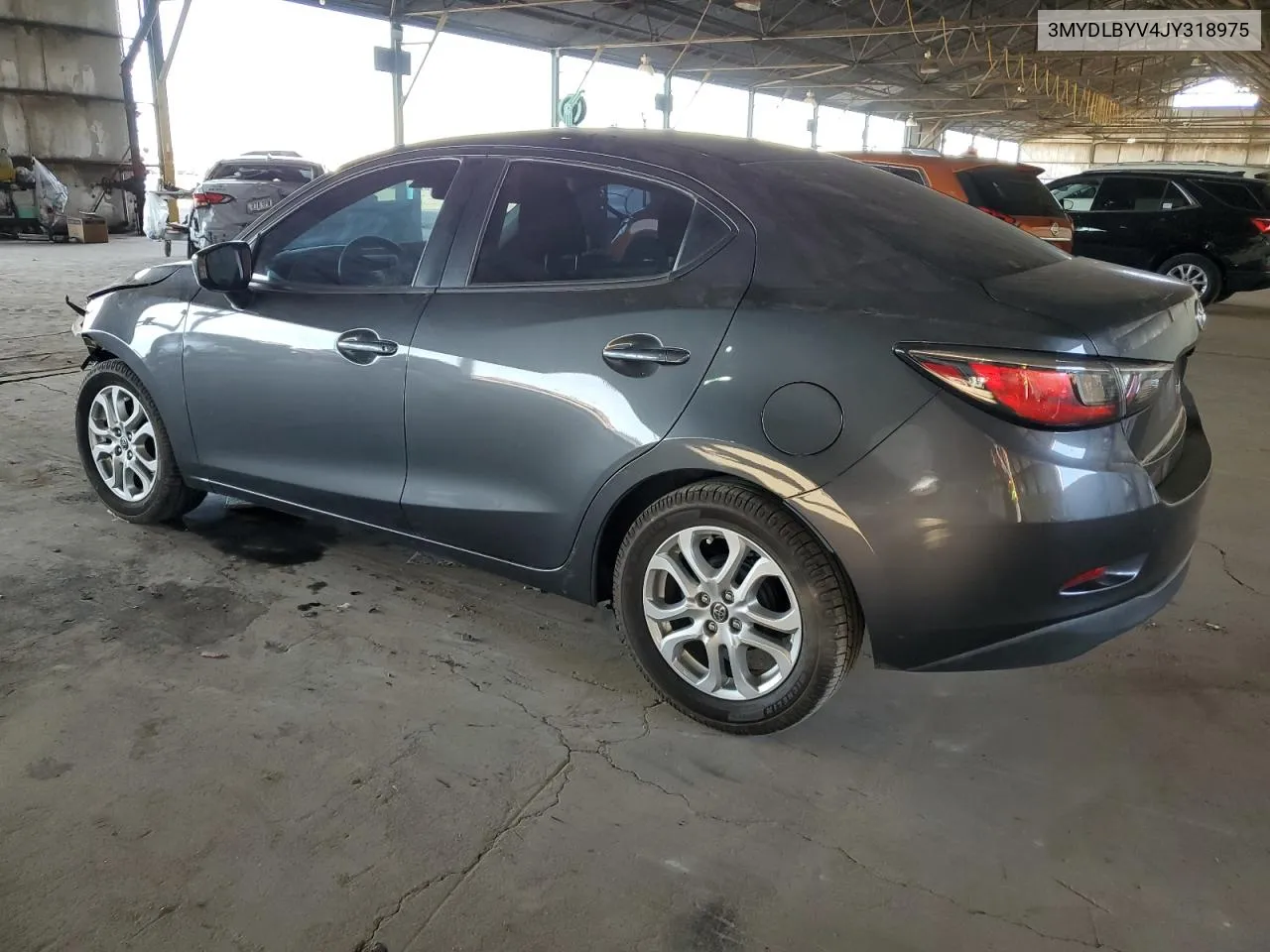 2018 Toyota Yaris Ia VIN: 3MYDLBYV4JY318975 Lot: 77701774