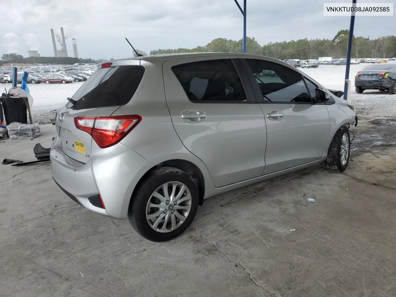 2018 Toyota Yaris L VIN: VNKKTUD38JA092585 Lot: 78957394