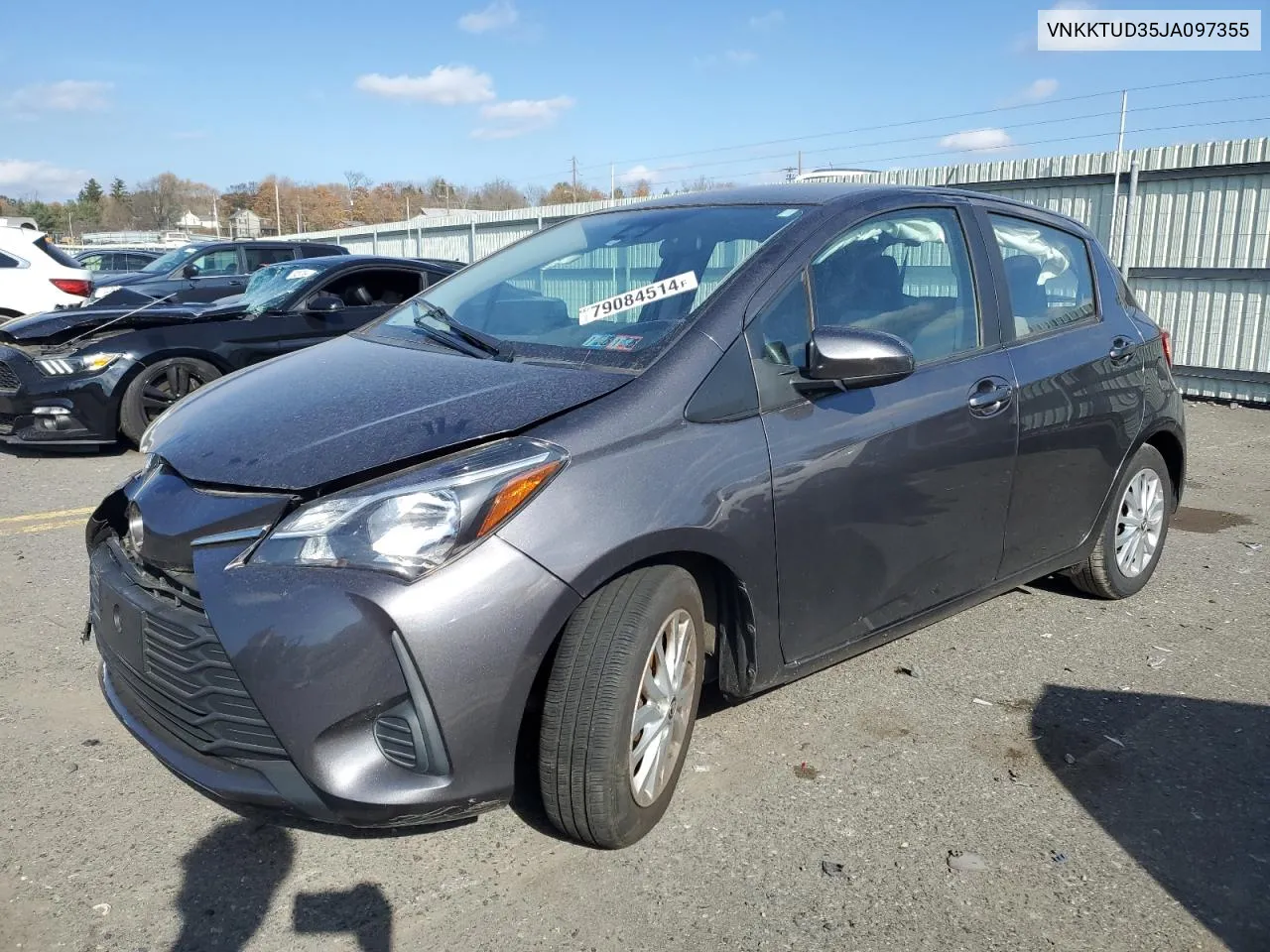 2018 Toyota Yaris L VIN: VNKKTUD35JA097355 Lot: 79084514