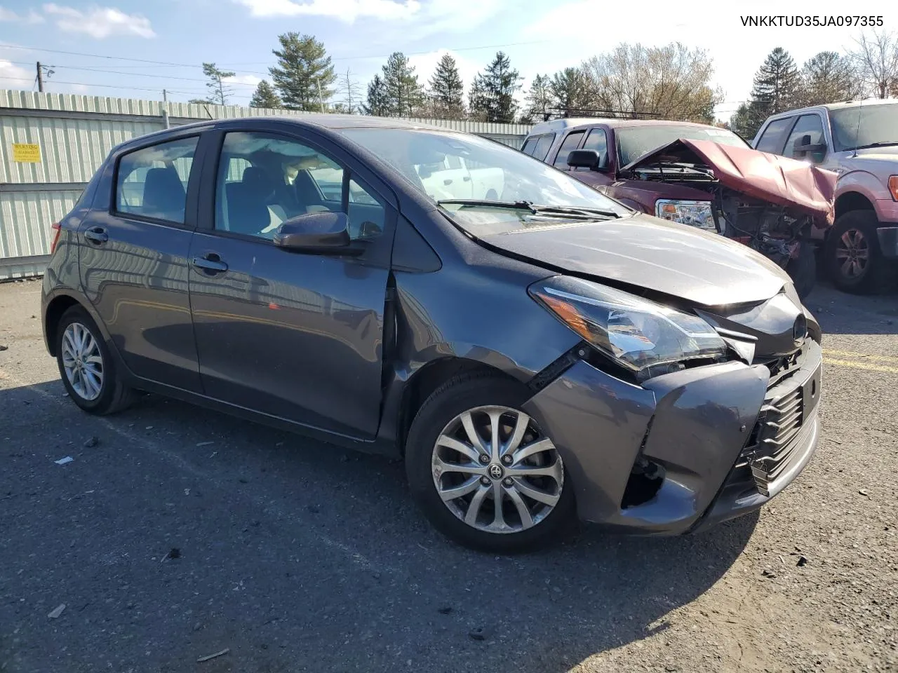 2018 Toyota Yaris L VIN: VNKKTUD35JA097355 Lot: 79084514